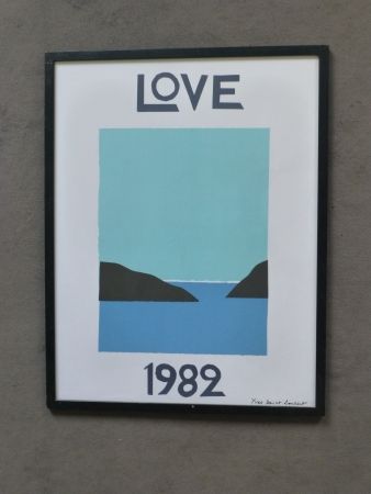 Cartel Saint Laurent - Love 1982