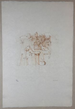 Grabado Bellmer - L'Usine