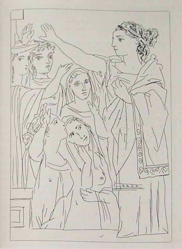 Grabado Picasso - Lysistrata By Aristophanes (Signed Book)