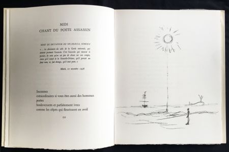 Libro Ilustrado Giacometti - Léna Leclercq : POMME ENDORMIE. Lithographies originales d'Alberto Giacometti.