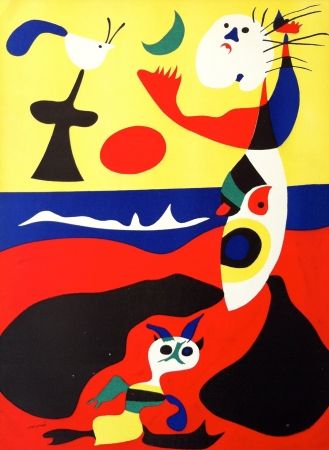 Litografía Miró - L'été