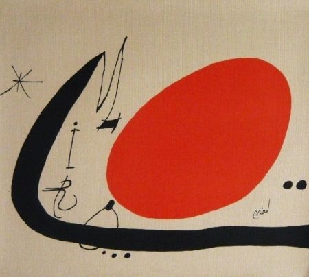 Litografía Miró - Ma de Proverbis