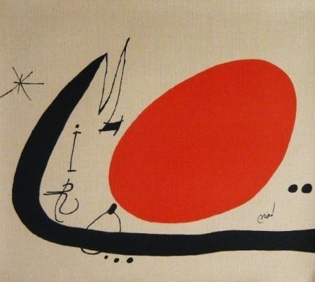 Litografía Miró - Ma de proverbis