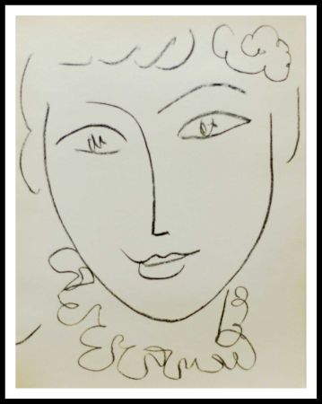 Litografía Matisse - Madame de Pompadour