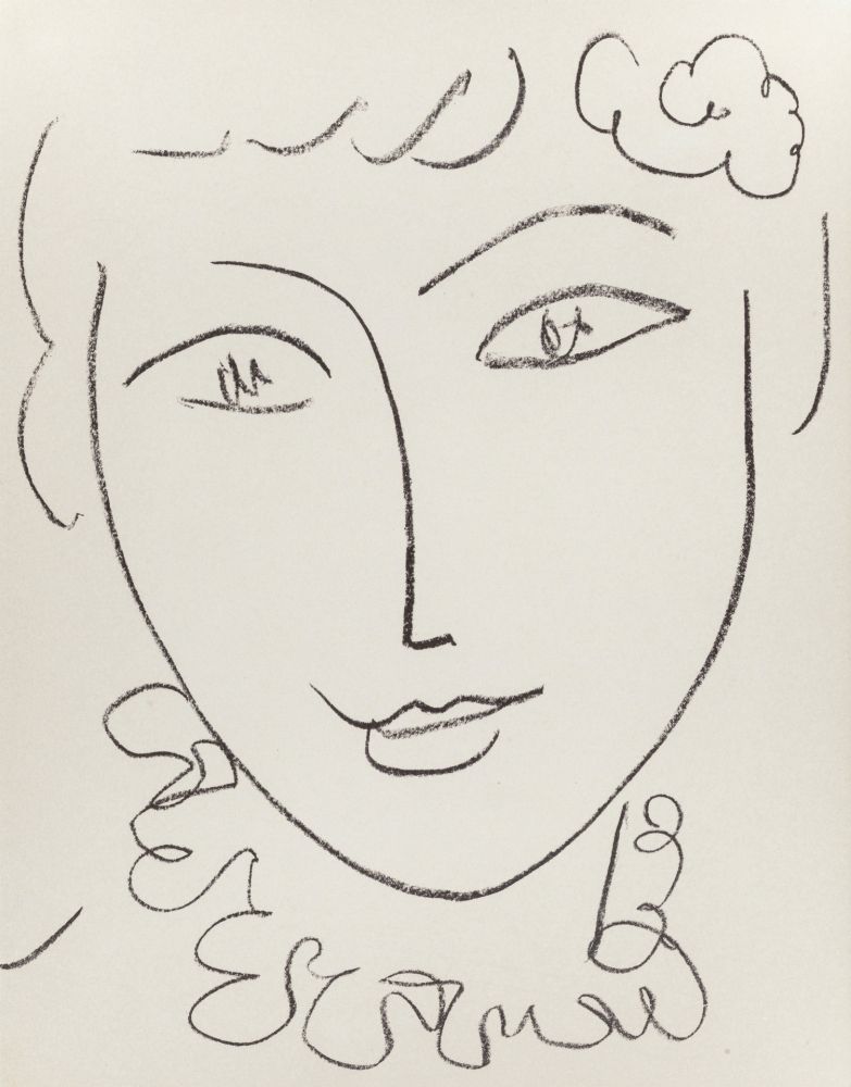 Litografía Matisse - Madame Pompadour