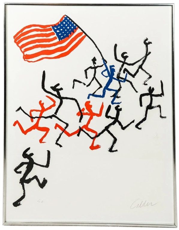 Litografía Calder - Madison Square Boy's Club
