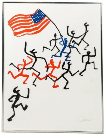 Litografía Calder - Madison Square Boy's Club