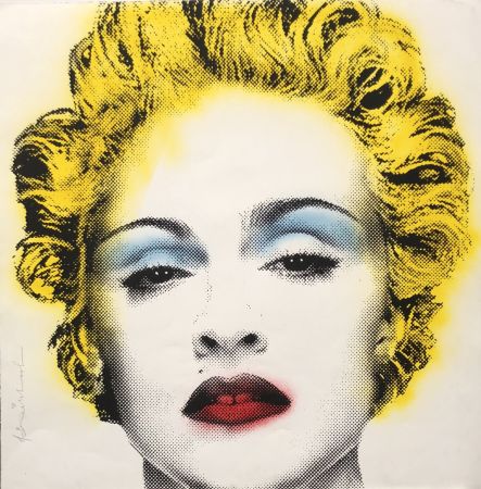 Serigrafía Mr. Brainwash - Madonna