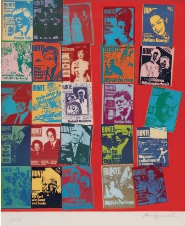 Serigrafía Warhol - Magazine and History
