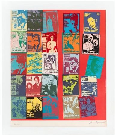 Serigrafía Warhol - Magazine and History, FS II.304 A