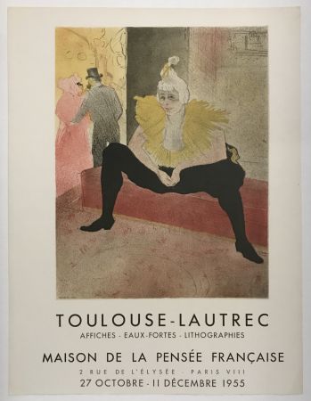 Litografía Toulouse-Lautrec - Maison de la Pensée Francaise