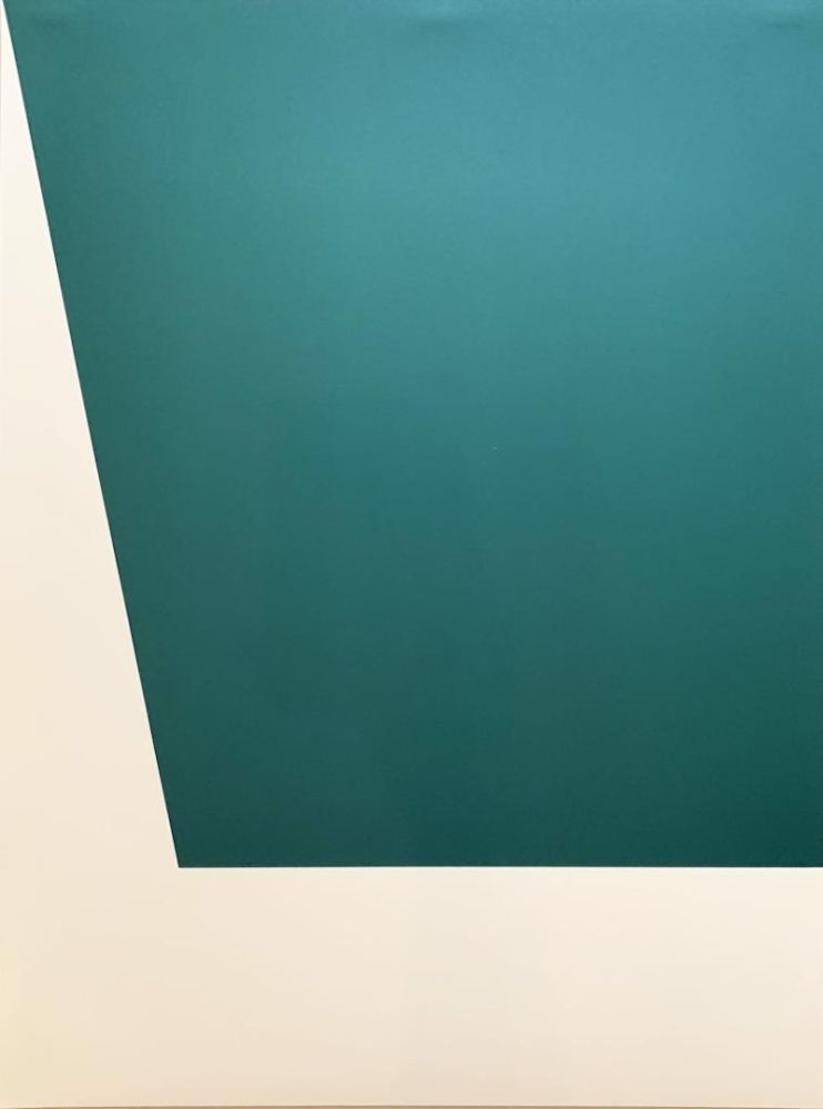 Litografía Kelly - Mallarmé Suite: Green