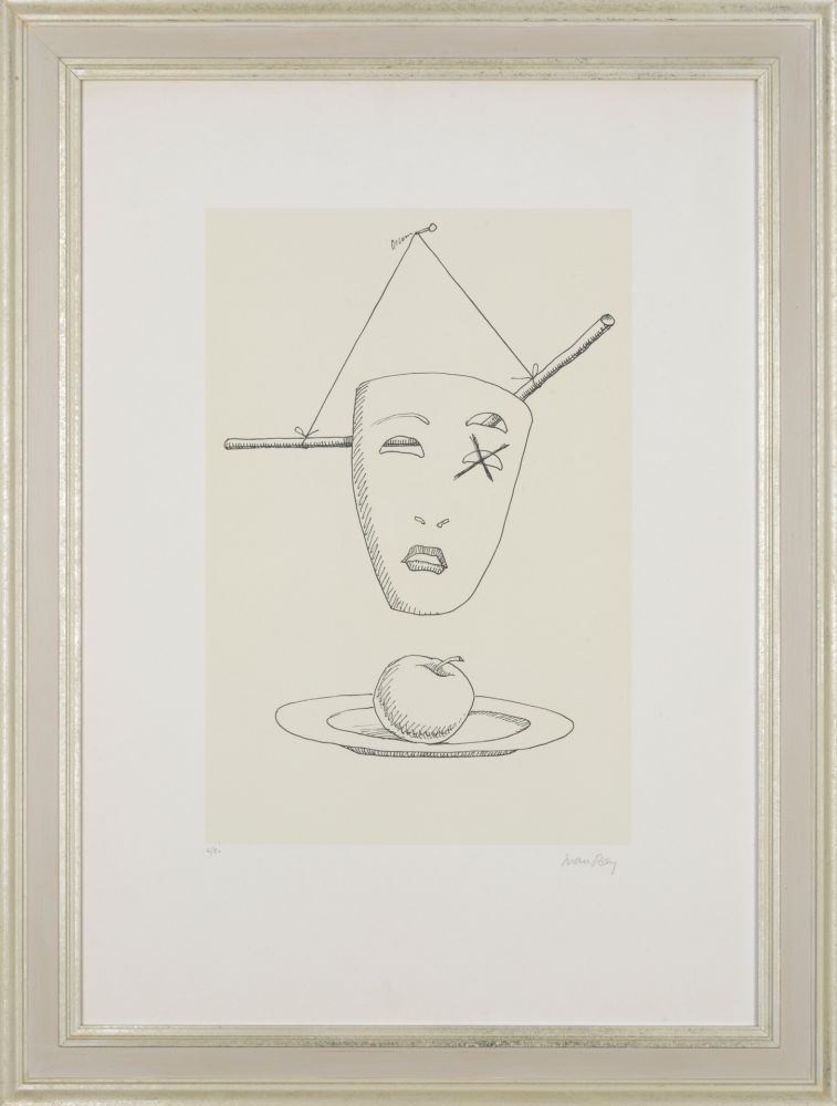 Litografía Ray - Man Ray (1890–1976) - Maschere - Lithograph on paper