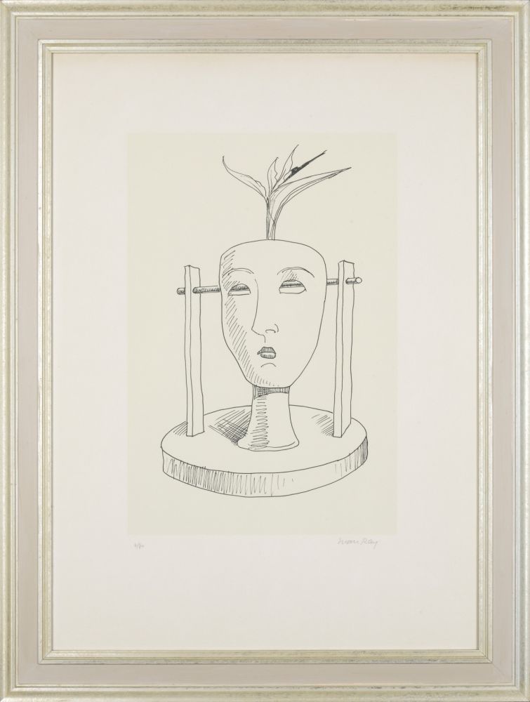 Litografía Ray - Man Ray (1890–1976) - Maschere - Lithograph on paper