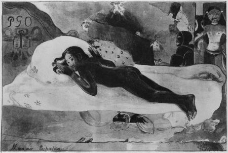 Litografía Gauguin - Manao Tupapau