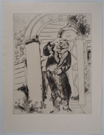 Grabado Chagall - Manilov