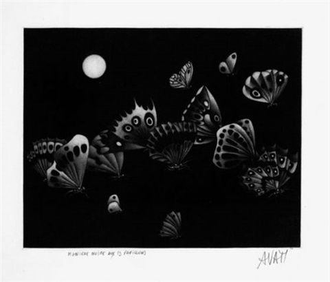Manera Negra Avati - Manière noire au 13 papillons (1964)