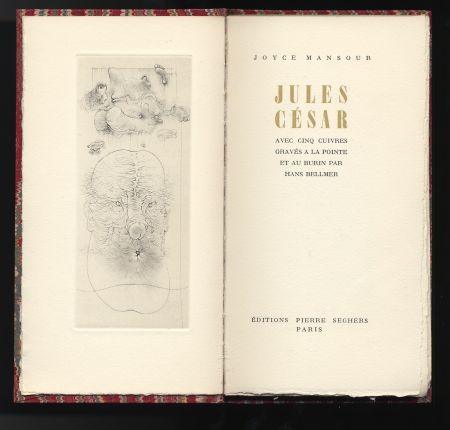 Libro Ilustrado Bellmer - MANSOUR, Joyce : JULES CÉSAR. Avec 5 gravures de Hans Bellmer (1955)