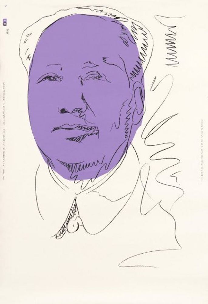 Serigrafía Warhol - Mao
