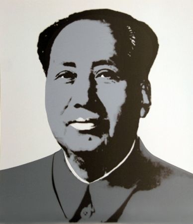 Serigrafía Warhol (After) - Mao - Grey