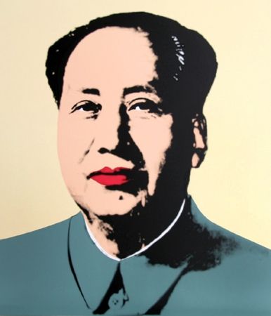 Serigrafía Warhol (After) - Mao - Yellow