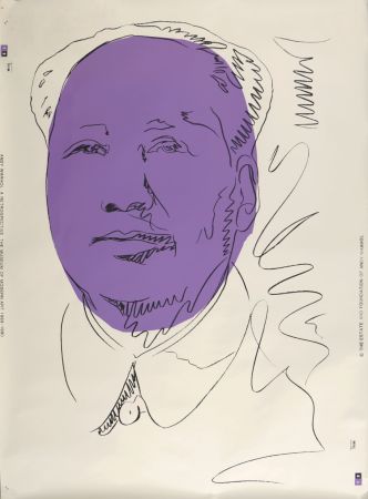 Serigrafía Warhol - Mao, 1989