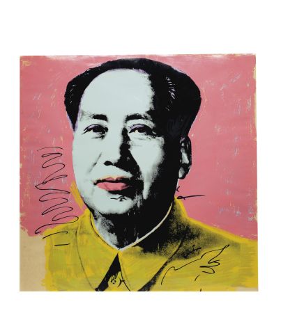 Serigrafía Warhol - Mao 91