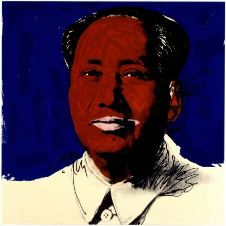 Serigrafía Warhol - Mao 98 by Andy Warhol 