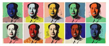 Serigrafía Warhol - Mao Complete Portfolio