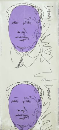 Serigrafía Warhol - Mao (double)