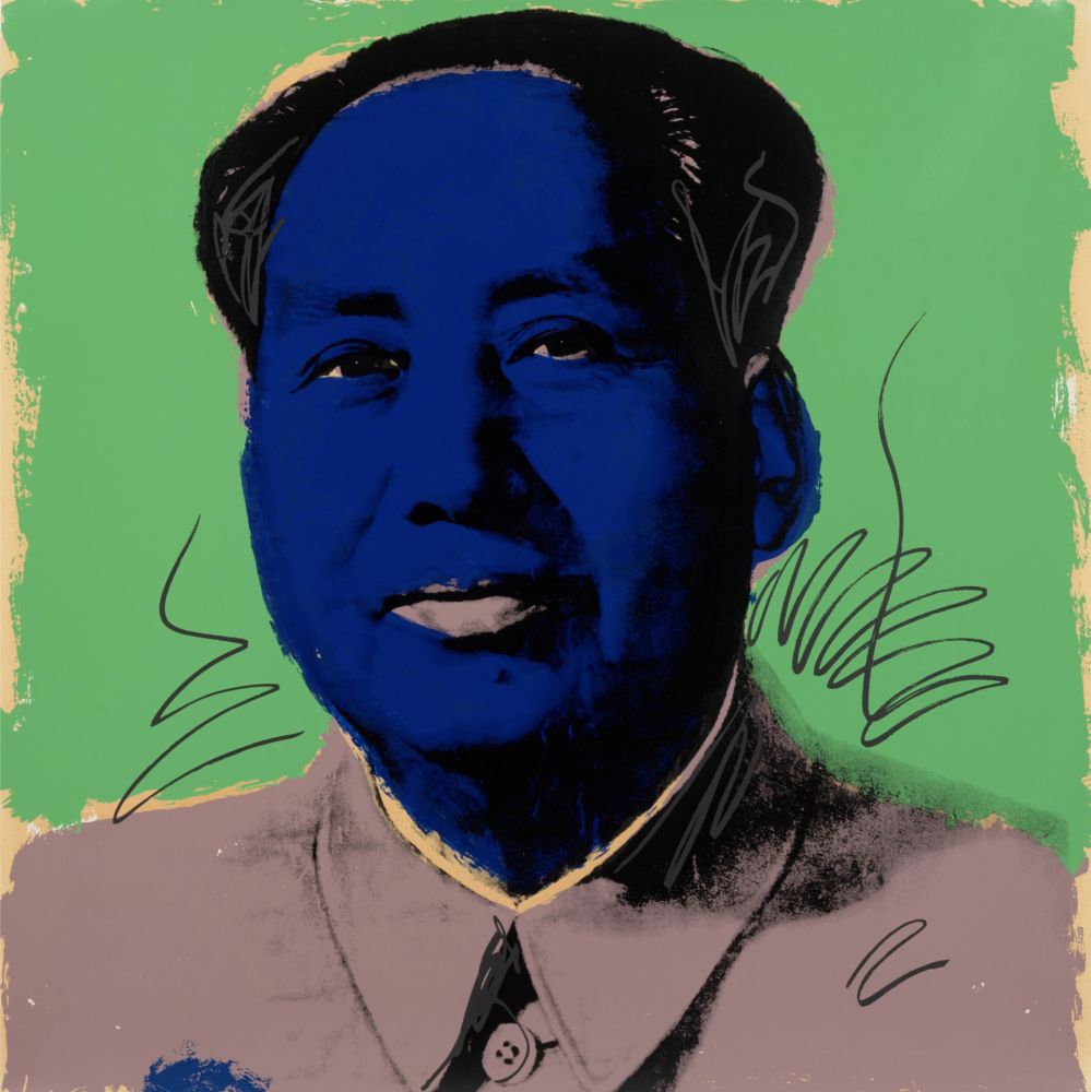 Serigrafía Warhol - Mao (F & S II.90)