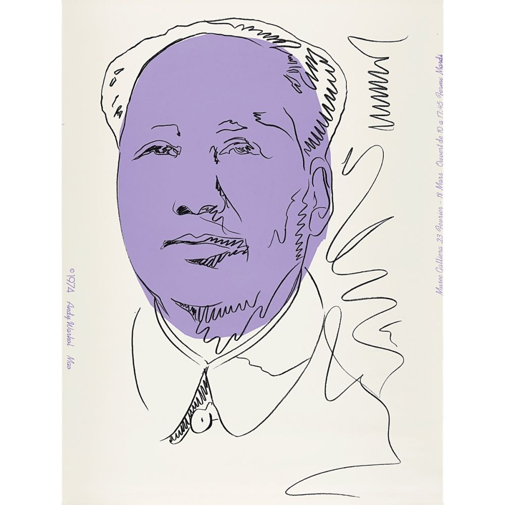 Serigrafía Warhol - Mao (FS II.125A)