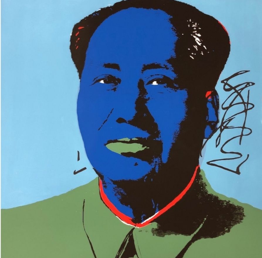 Serigrafía Warhol - Mao Ze Dong