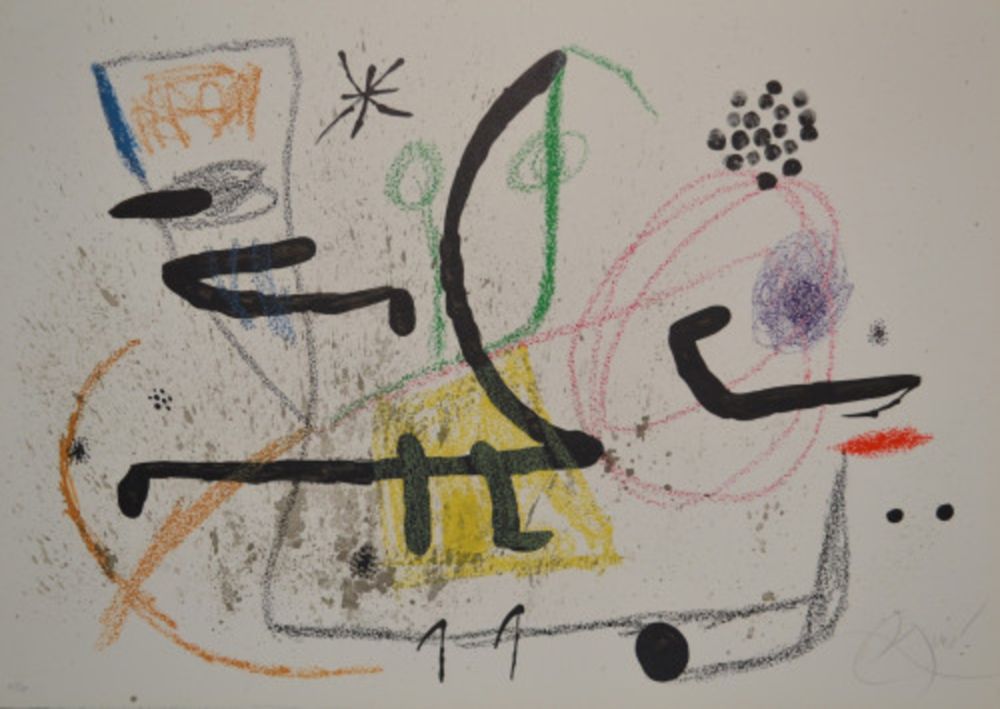 Litografía Miró - Maravillas - M1061