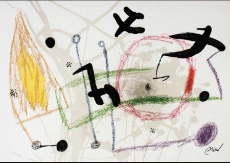 Litografía Miró - Maravillas con variaciones 5