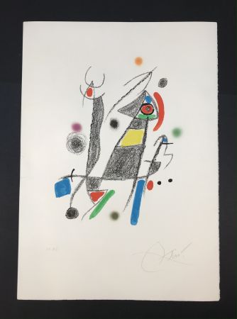 Litografía Miró - Maravillas con variaciones acrosticas