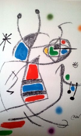 Litografía Miró - MARAVILLAS CON VARIACIONES ACROSTICAS