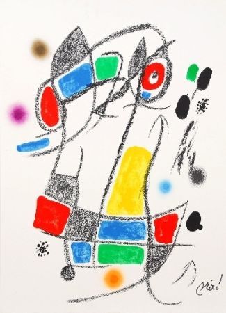 Litografía Miró - Maravillas con variaciones acrosticas 1