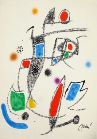 Litografía Miró - Maravillas con variaciones acrosticas 10