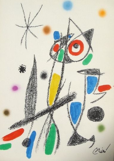 Litografía Miró - Maravillas con variaciones acrosticas 12