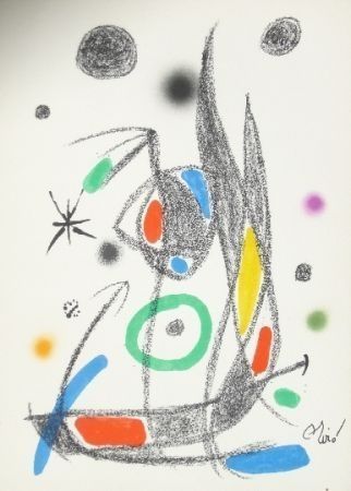 Litografía Miró - Maravillas con variaciones acrosticas 14