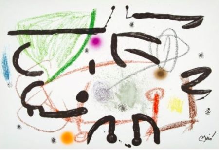 Litografía Miró - Maravillas con variaciones acrosticas 15