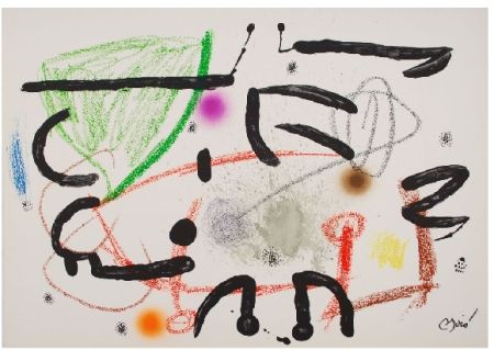 Litografía Miró - Maravillas con variaciones acrosticas 15