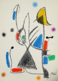 Litografía Miró - Maravillas con variaciones acrosticas 16