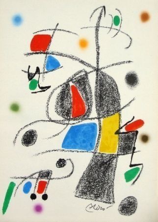 Litografía Miró - Maravillas con variaciones acrosticas 17