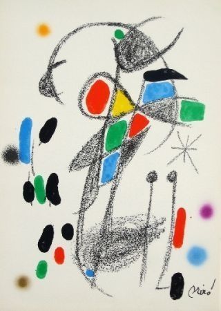 Litografía Miró - Maravillas con variaciones acrosticas 18
