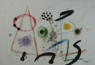 Litografía Miró - Maravillas con variaciones acrosticas 3