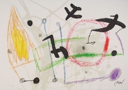 Litografía Miró - Maravillas con variaciones acrosticas 5