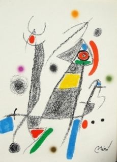 Litografía Miró - Maravillas con variaciones acrosticas 6