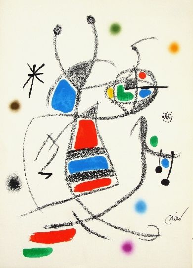 Litografía Miró - Maravillas con variaciones acrosticas 8